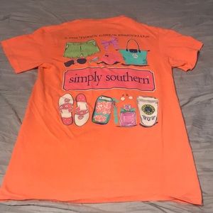 Simply southern short sleeve top